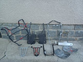 KTM LC4 640 - 620 NOSIČE BOČNÍ, KRYT MOTORU ...