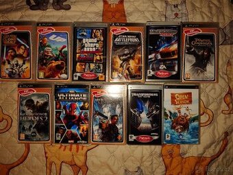 Hry na psp - PlayStation portable lze poslat