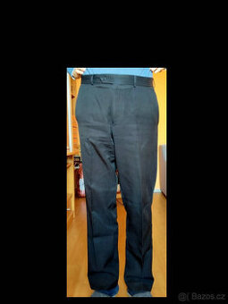 Pánské společenské kalhoty F&F černé vel. 36/31