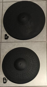 činely crash, ride, hi-hat pre elektrické bicie