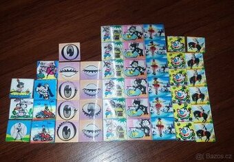 Pohyblivé obrázky ze žvýkaček DANDY, retro