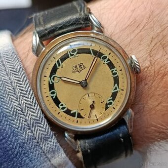 Vzácné náramkové hodinky GUB GLASHÜTTE