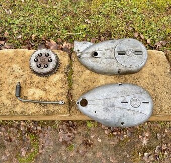 ČZ 125 B T 125 150 C, kývačka - díly motoru