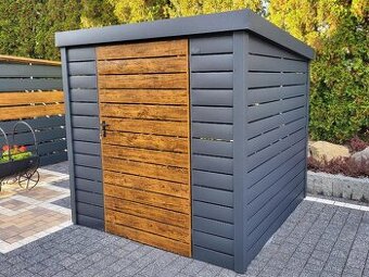 Přístřešk na popelnice 1x1.5