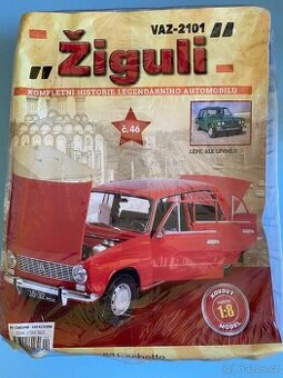 Model vozu Žiguli  - kovový, v měřítku 1:8
