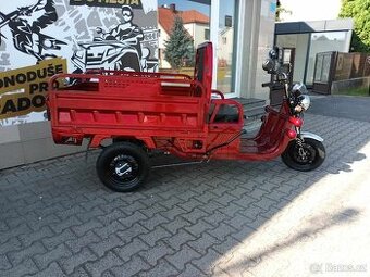 Elektro Tříkolka Cargo G1 1000W COC červená