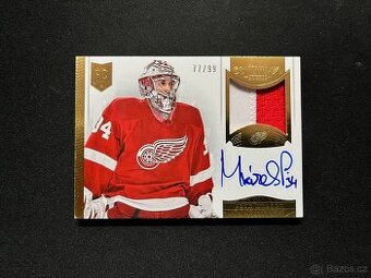 Petr Mrázek RC Patch Auto 77/99 – Panini Dominion 2013–14