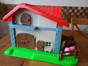 VELKÁ PLASTOVÁ FARMA - stavebnice