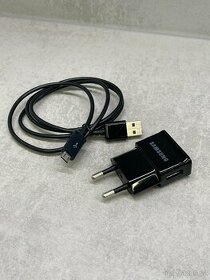 Nabíječka Samsung + micro USB datový a nabíjecí kabel - 1