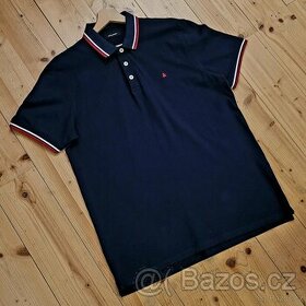 Jack & Jones Dark Blue EXTRA LARGE Short-Sleeve Polo Shirt - 1