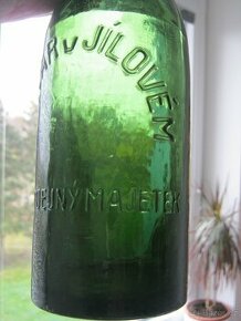 5x staré pivní láhve Žatec Praha Kosař Jílové Benešov