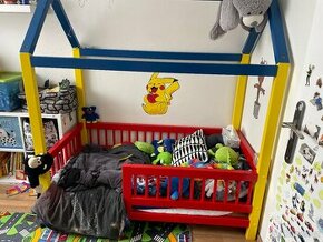 Dětská domečková postel - 1