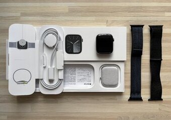 Apple Watch 9 safir/ ocel 45mm