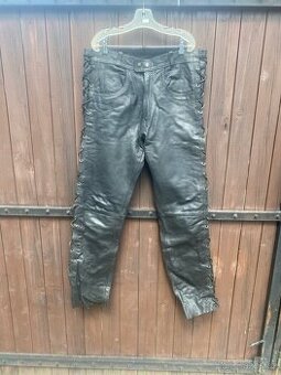 Pánské moto kalhoty kožené