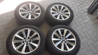 alu disky BMW 5x120 r17, zimní pneu 225/55/17 6mm
