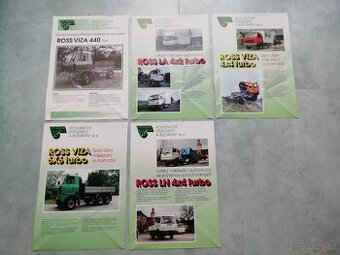 Nákladní automobily Ross - prospekty