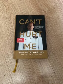 Kniha Cant hurt me David Goggins v Němčině