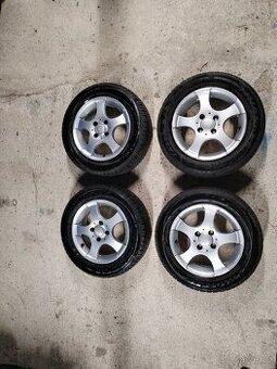 Litá kola 4x100 s pneu 175/65 R14