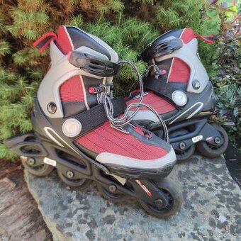 Dětské inline kolečkové brusle R3BEL, vel. 32-35