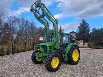 traktor TOP 4wd•John Deere6230•+čelní nakladač|94HP-1050mth|