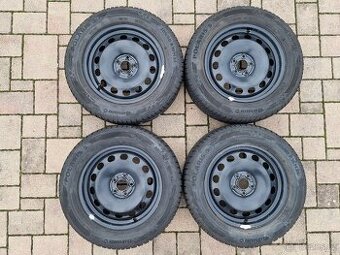 ŠKODA,SEAT,VW,AUDI-PLECH. DISKY 16"+ 4xZIMNÍ PNEU 205/65R16