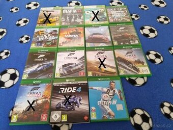 Xbox One hry + Xbox 360 hry