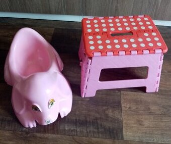 Dětský nočník a skládací stolička