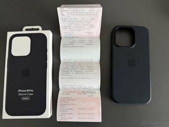 iPhone 16 Pro Silicone Case s MagSafe - černý