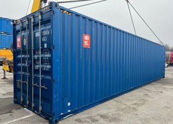 Lodní kontejner 40HC modrá barva - DODÁNÍ ZDARMA