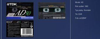 prodám trojpack TDk-AD 50