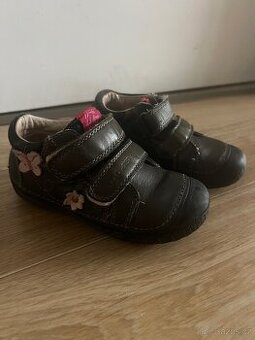 Kožené boty dd step pro holčičku