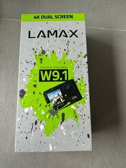 Akční kamera Lamax W9.1 NOVÁ se zárukou a příslušenstvím