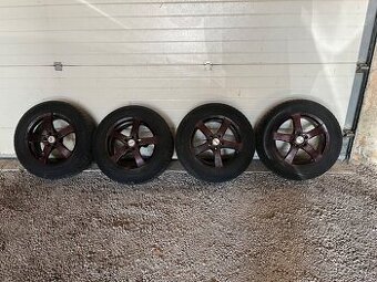 Alu disky Dezent 5x108 + zimni pneu Nokian 225/65/17