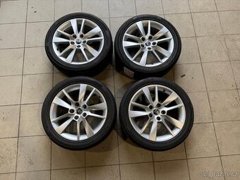 Alu kola TRIUS R17 5x112 ET49 + letní pneu 225/45 R17