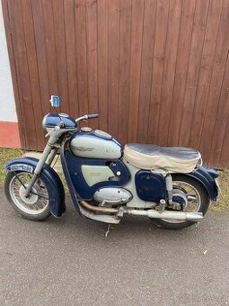 Jawa 250 Normandie kyvačka 353 SPZ