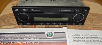 Originální autorádio Skoda Symphony CD MP3 - 1