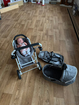 Kočárek pro panenku s BABY born a příslušenství