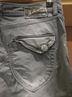Dámské šedé kalhoty BLUE FIRE -vel.30(M/L)