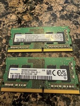 DDR4 8GB (2x4GB) Samsung pro Ntb