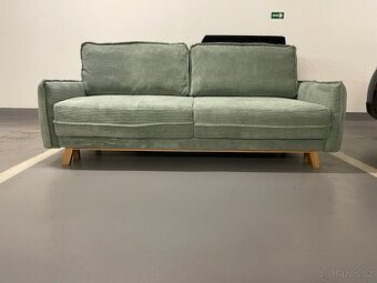 Manšestrová rozkládací pohovka 218 см