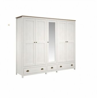 Dřevěná skříň 5dveřová TOPAZIO 206284