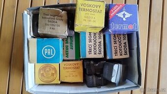 Škoda 100 110r 105 brzdové destičky termostaty vše nové