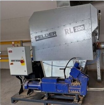 Briketovací lis FELDER s odsáváním