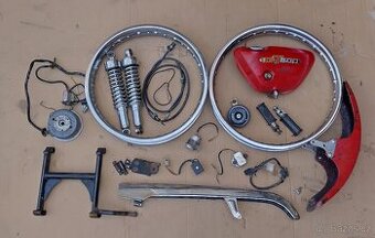 Náhradní díly Suzuki GT 500, T500 titan