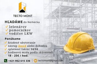 MONTÉR LEŠENIA V NEMECKU