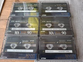 Audiokazety typu IV metal - TDK MA 6ks