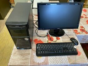 Stolní počítač Asus + tiskárna HP