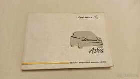 Opel ASTRA G - český návod k obsluze příručka  (1998-2/2004)