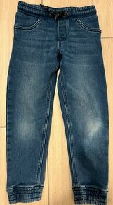 Chlapecké zateplené kalhoty džíny Pepperts Vel. 128 - 1