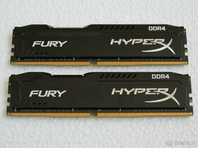 Kingston HyperX Fury Black 16GB (2x8GB) DDR4 2666MHz